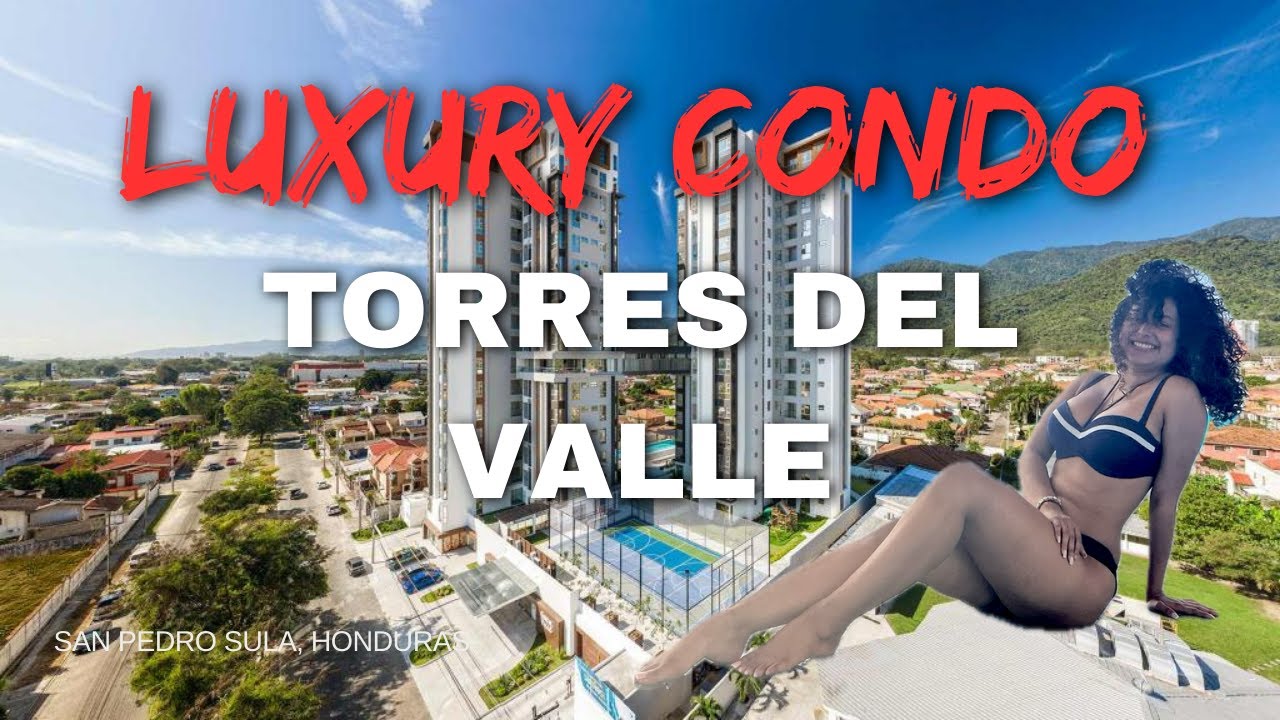 The BEST PLACE to live in San Pedro Sula, Honduras: TORRES DEL VALLE  4K WALK