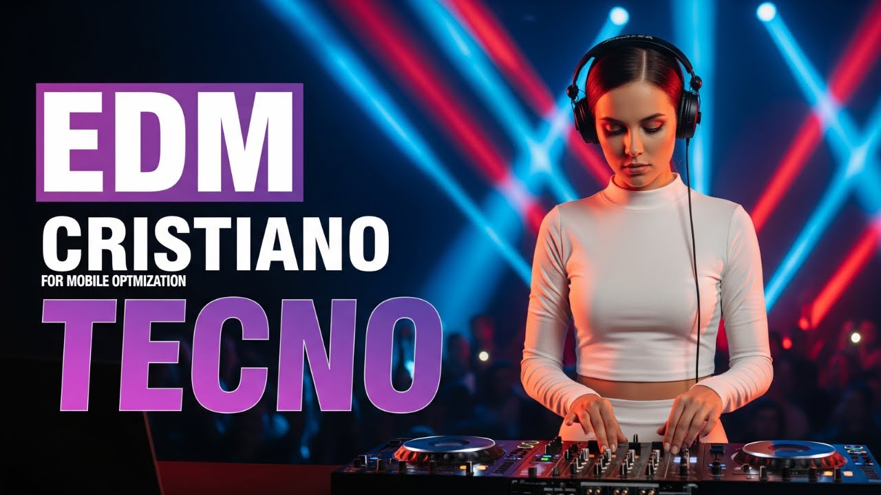 EDM Cristiano 2026 | Adoración en Estilo Tecno y Música Electrónica Cristiana para Jóvenes