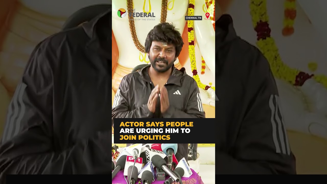 Actor Raghava Lawrence hints at political entry, says decision will be announced soon | #shorts