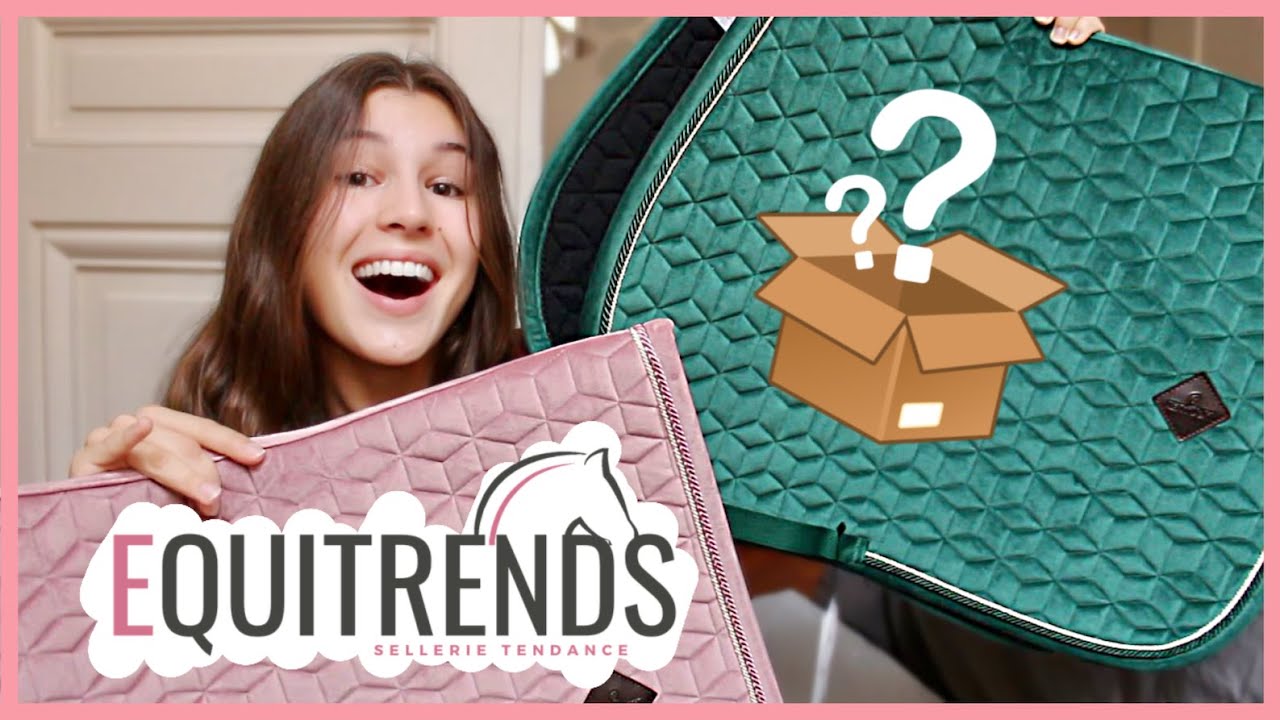 J'AI REÇU UN COLIS SURPRISE EQUITRENDS... TOUJOURS PLUS DE TAPIS ! (feat le nouveau Kentucky Velvet)