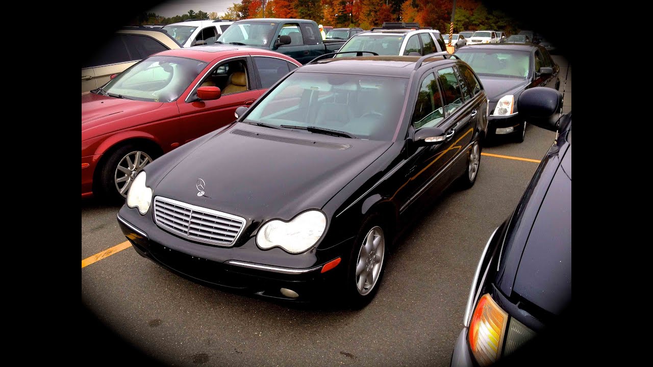Mercedes-Benz C240 ​​Wagon 4Matic W203 2004 года: запуск, краткий обзор и обзор с выхлопной систе...