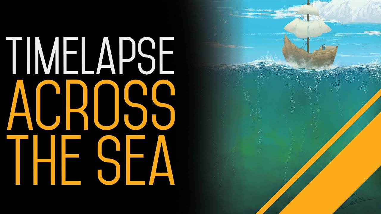 Art Timelapse - Across the Sea