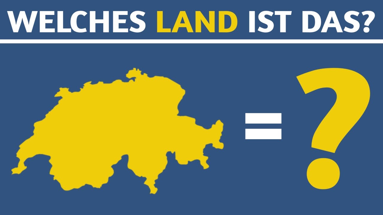 Kannst du DIESE LÄNDER anhand ihrer UMRISSE ERRATEN ?