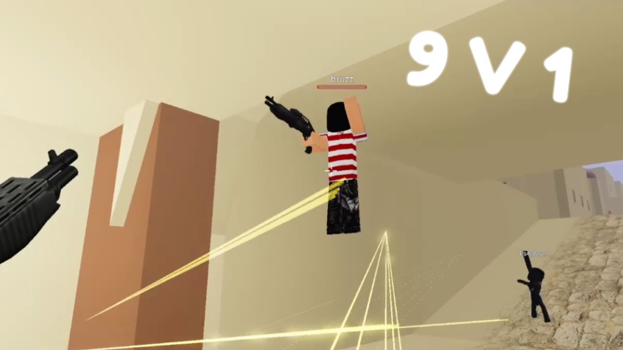 solo raiding against jump made crew in da strike and slamming them (9v1)