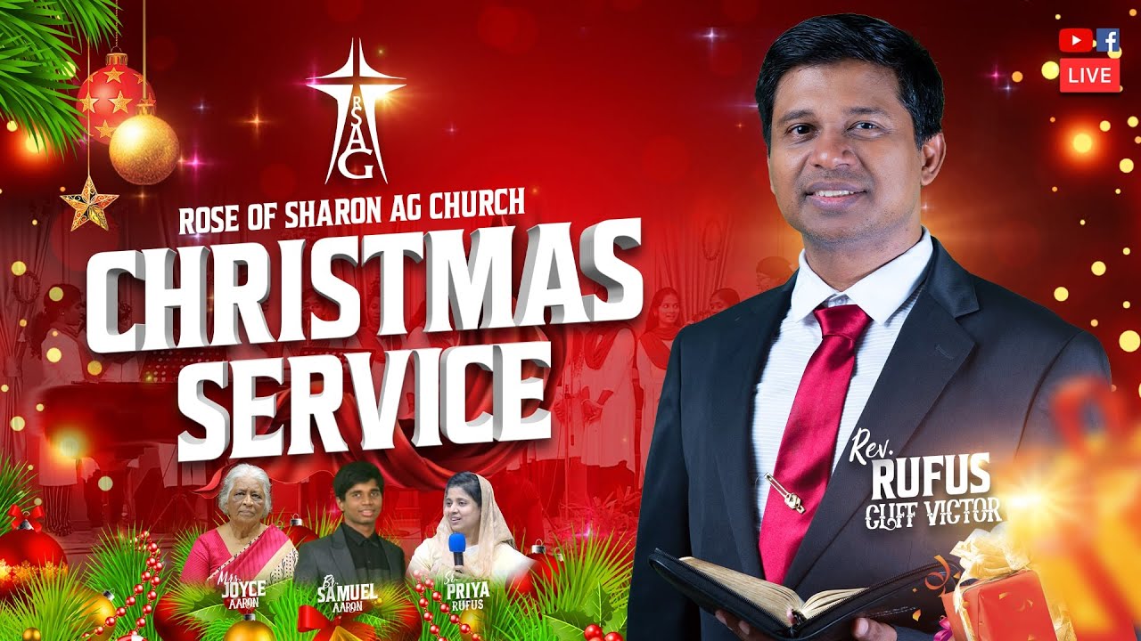 #ChristmasService | 5 AM | Rev.C.#RufusCliffVictor | Rev.V#CharlesAaron | #rsagchurch
