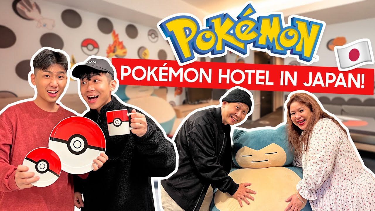Остановился в отеле Pokemon в Японии *Боже мой, как мило*