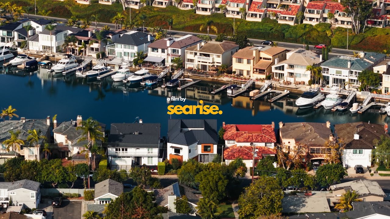 Cinematic Luxury Real Estate Tour | Newport Beach | Sony FX3 + DJI Air3S