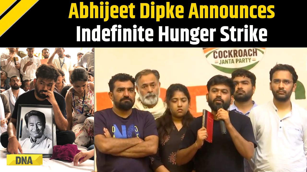 CJP Protest: CJP&rsquo;s Abhijeet Dipke Announces Hunger Strike After Sonam Wangchuk Shifted To Hospital