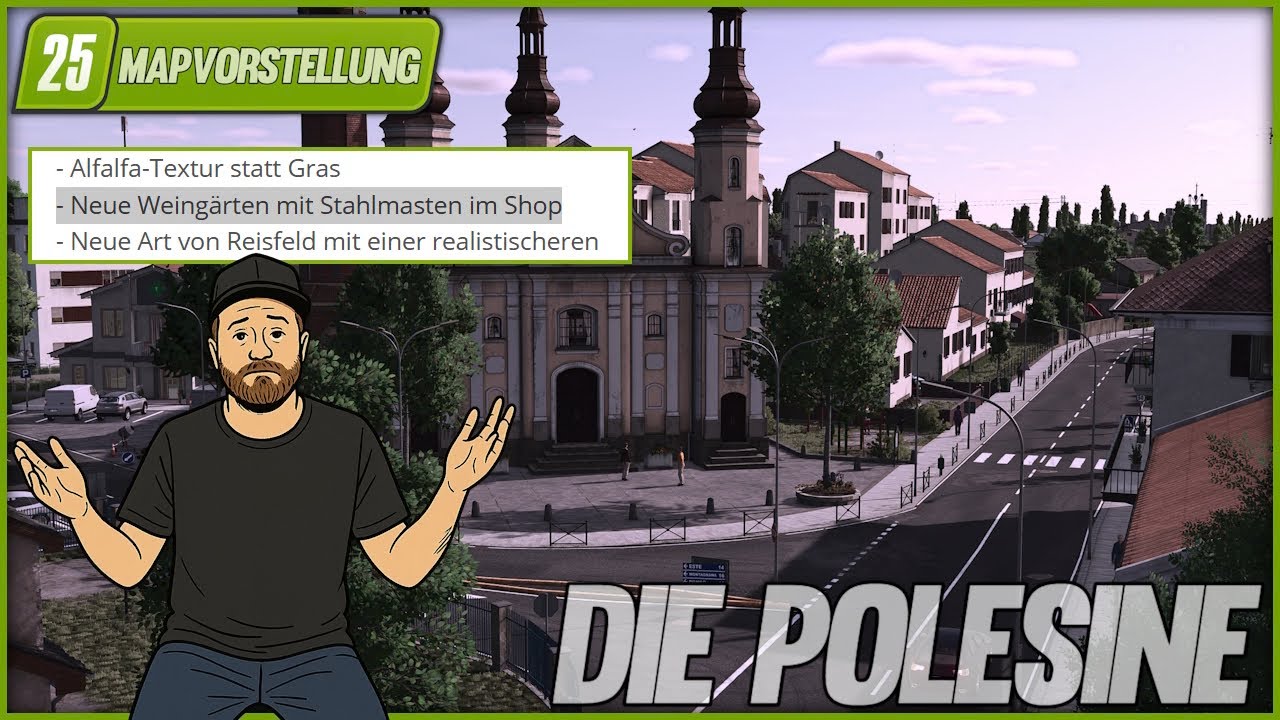 LS25 MAPVORSTELLUNG #029 - DIE POLESINE by Mirkomod - tolle Karte , tolles flair. Schaut es Euch an