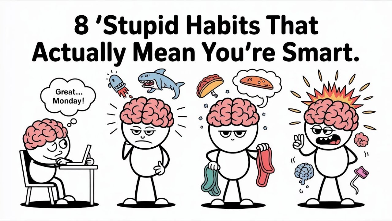 8 Signs of Intelligence That Everyone Mistakes for Stupidity. | This Guy Explains
