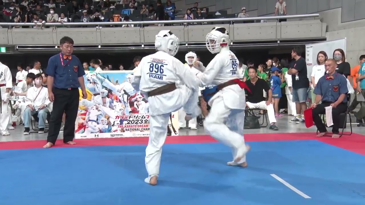 【新極真会】KDF2023　全日本中学生選手権　中学1年生男子軽重量級　中学3年生男子軽量級　中学3年生男子軽重量級　 SHINKYOKUSHINKAI KARATE