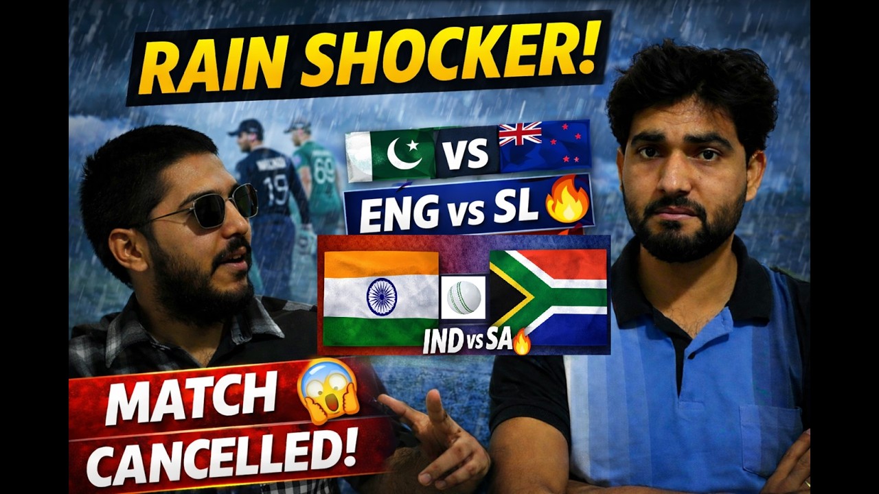 IND vs SA Match Preview | Rain Ruins PAK vs NZ | ENG vs SL #pakvsnz #slvseng #indvssa #t20worldcup 