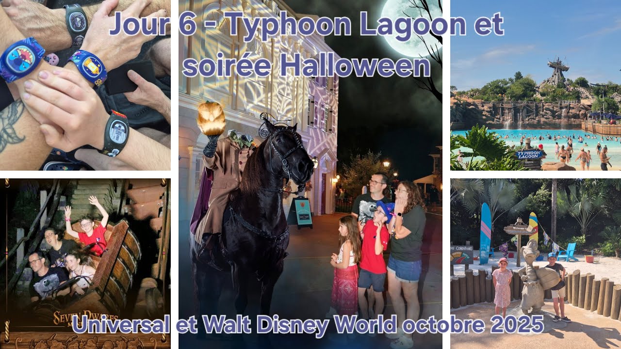 #6 - 🌊🎃Typhoon Lagoon & soirée Mickey’s Not-So-Scary Halloween Party ! 🏰✨