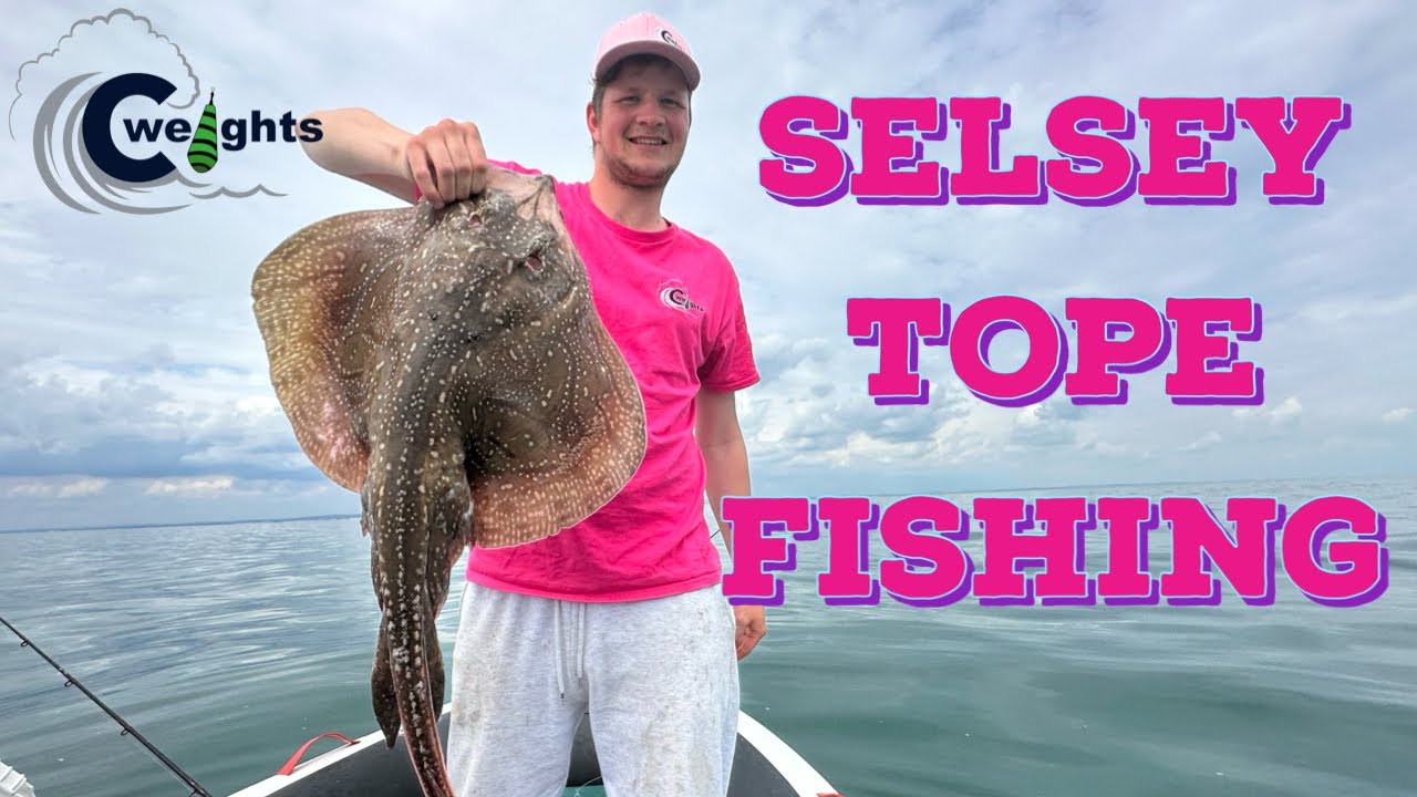 Inflatable Boat Fishing for Tope | Selsey | Boat Fishing UK