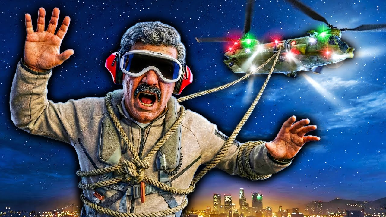 Capturing Maduro by FORCE in GTA 5!