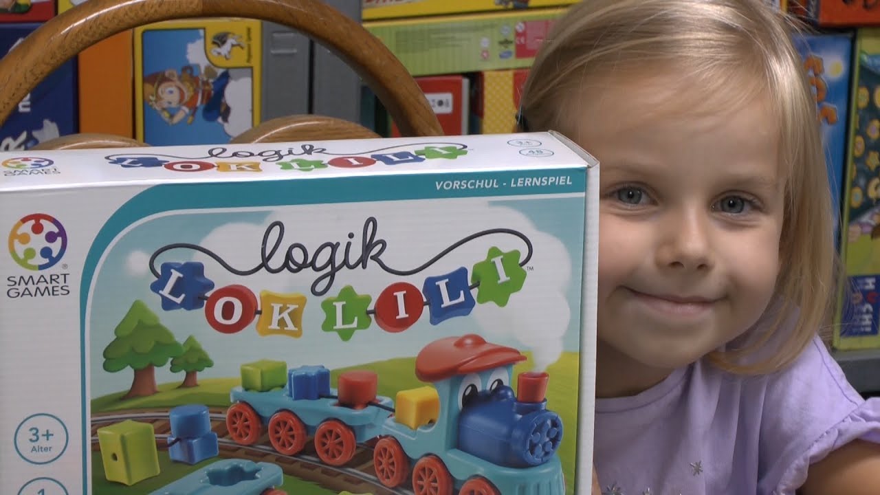 Logik Lok Lili (Smart Games) - Logikspiel ab 3 Jahre ... sportlich! Eher ab 5 Jahre?