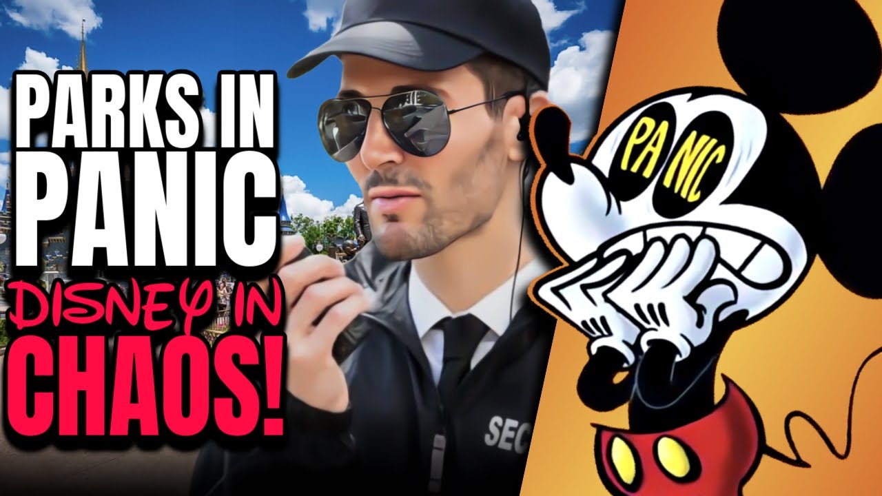 CHAOS at Magic Kingdom: Guests Stampede in Fear for Their Lives - Disney World Security CRASHED!