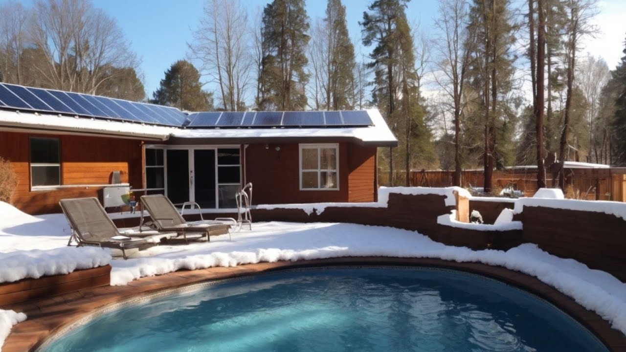 🏊&zwj;♂️ Do Solar-Heated Pools Stay Warm in Winter? ❄️ | Expert Tips to Keep Your Pool Cozy!
