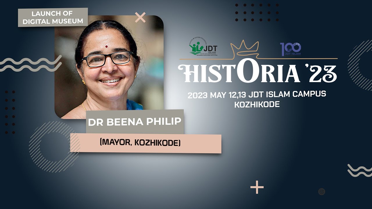 Historia 23 speech of Dr BEENA PHILIP
