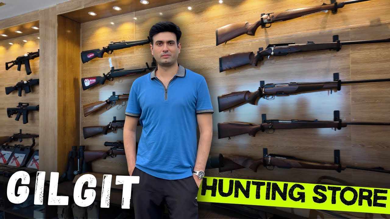I VISITED A HUNTING STORE IN GILGIT