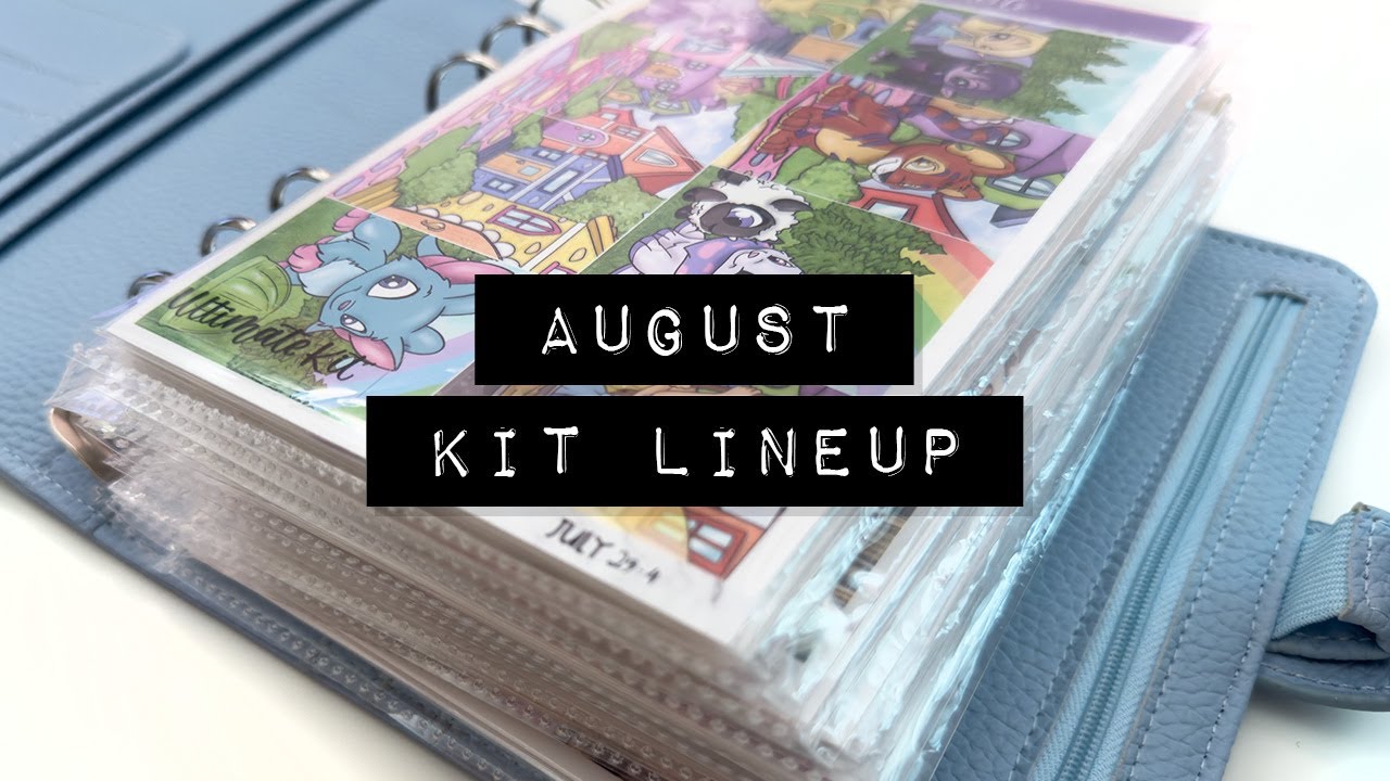 August Sticker Kit Lineup ☀️ 2024