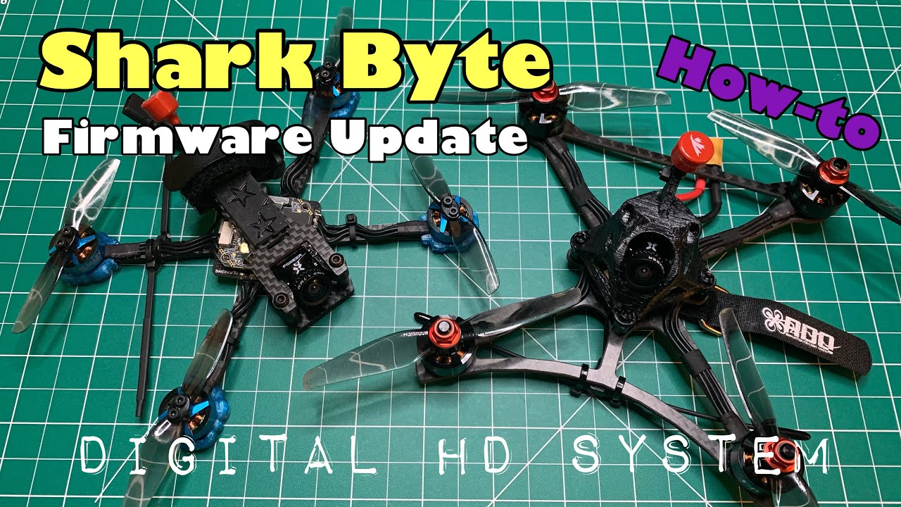 Shark Byte Firmware Update How-to// Fatshark Digital HD System