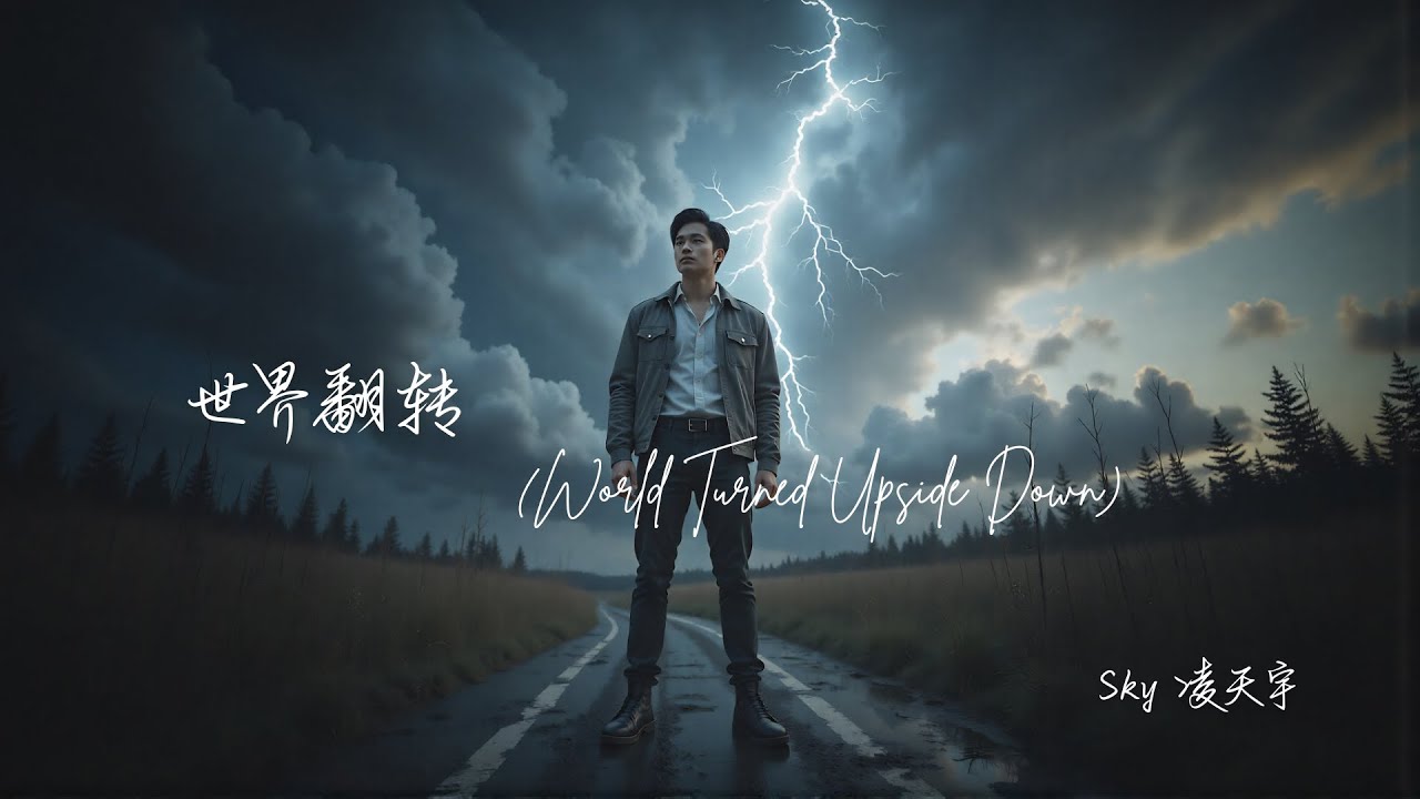 【世界翻转】【World Turned Upside Down】Sky 凌天宇 | Lyrics | 歌词 | Music Video