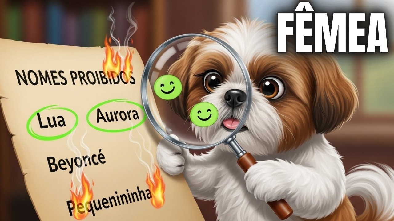 Nomes PROIBIDOS para SHIH TZU FÊMEA! A Lista que Salva Você do Constrangimento.