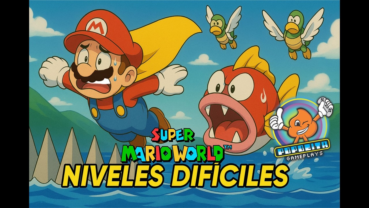 🎮🕹Super Mario World🎮🕹Niveles Difíciles kaizo | EN VIVO | #retrogaming #mariobros