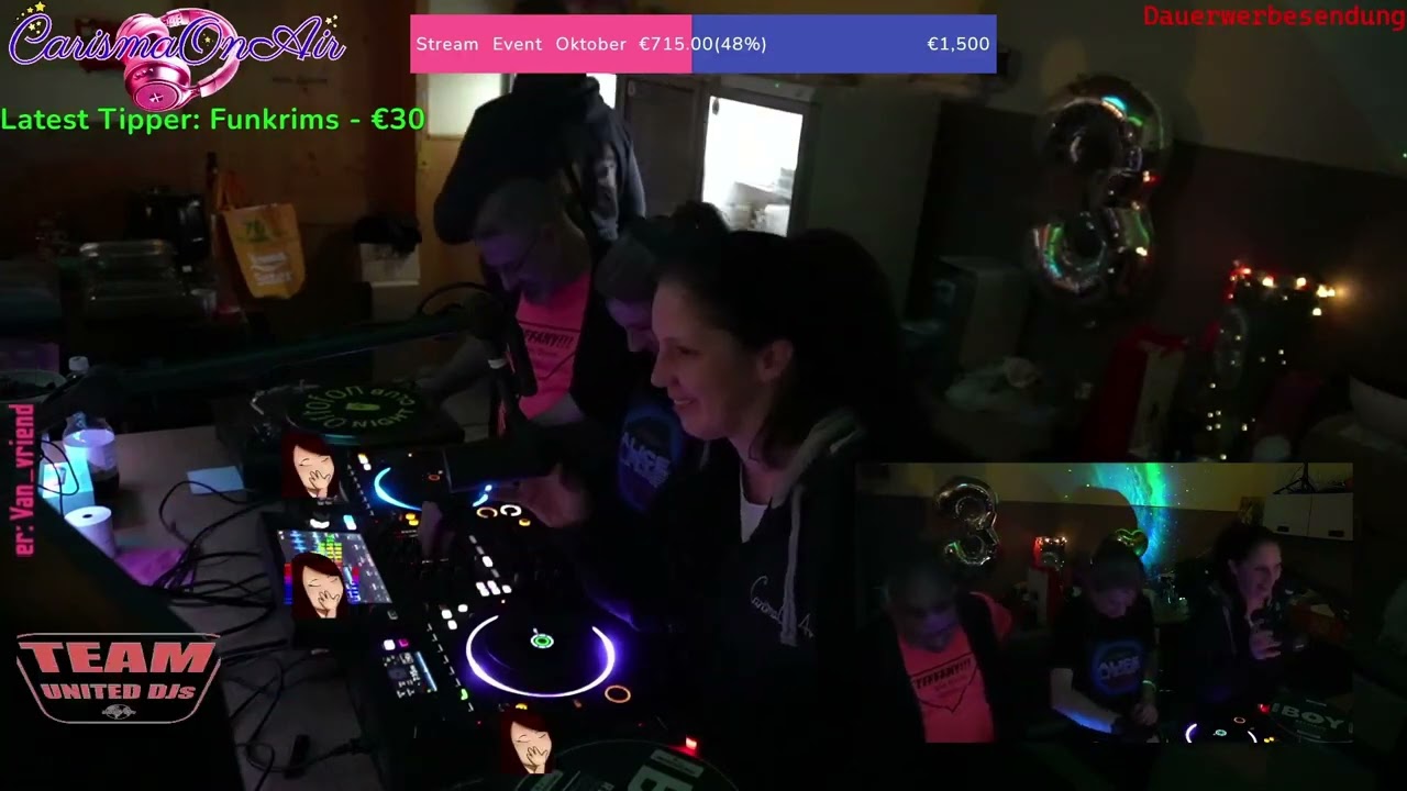 AliceLadyA 3 Jahre Twitch Carisma & Friends