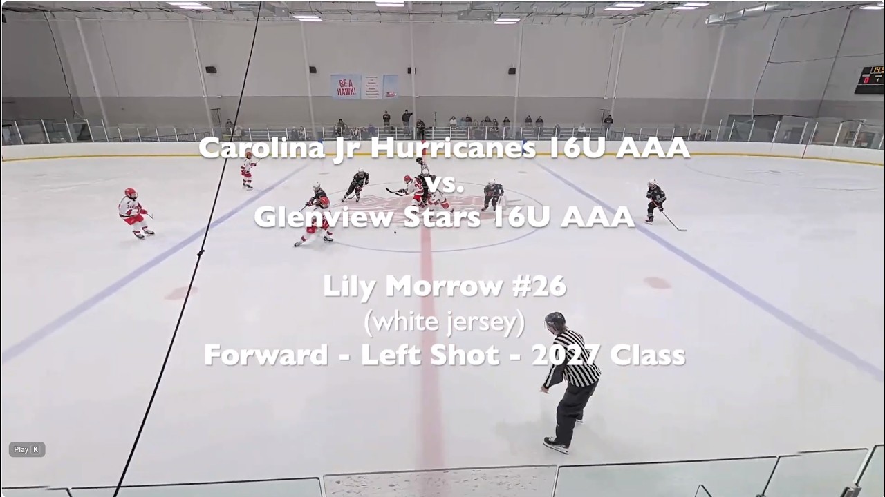 Lily Morrow - Full Shifts - Jr Canes 16U AAA vs Glenview Stars