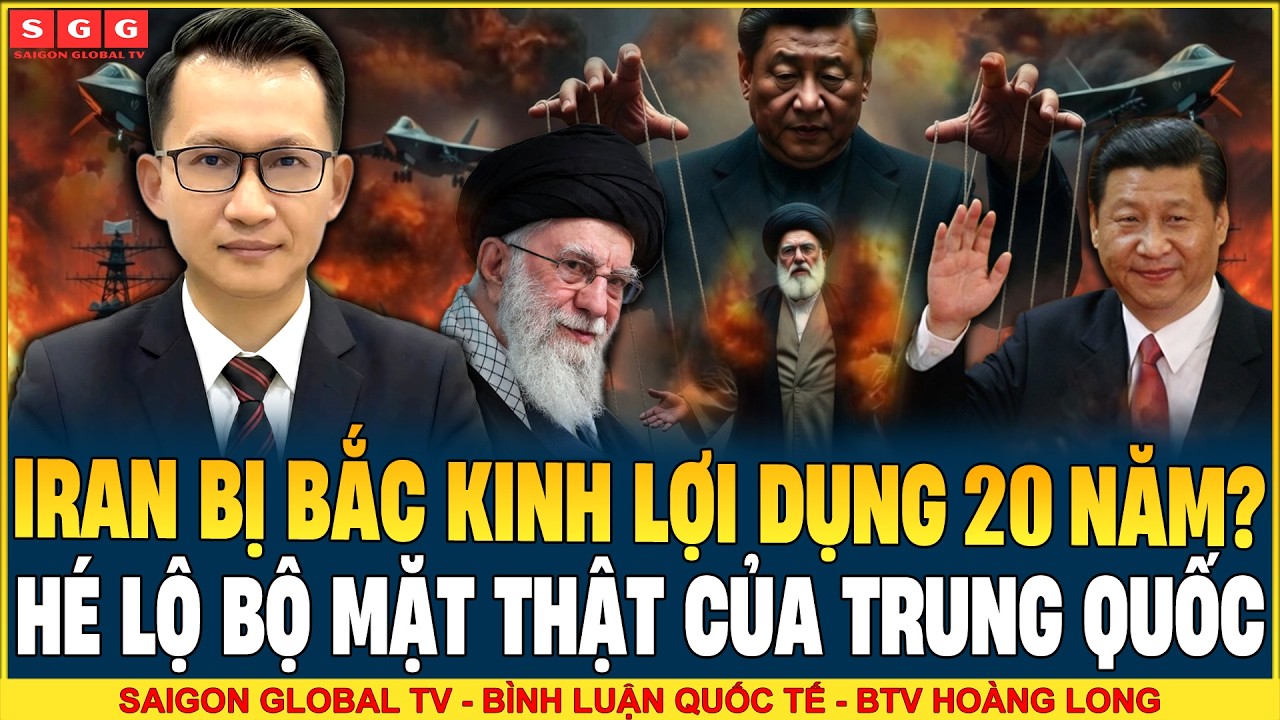 Tehran Bị Bắc Kinh Lợi Dụng 20 Năm? Iran Sụp Đổ Hé Lộ Bộ Mặt Thật Của Trung Quốc?