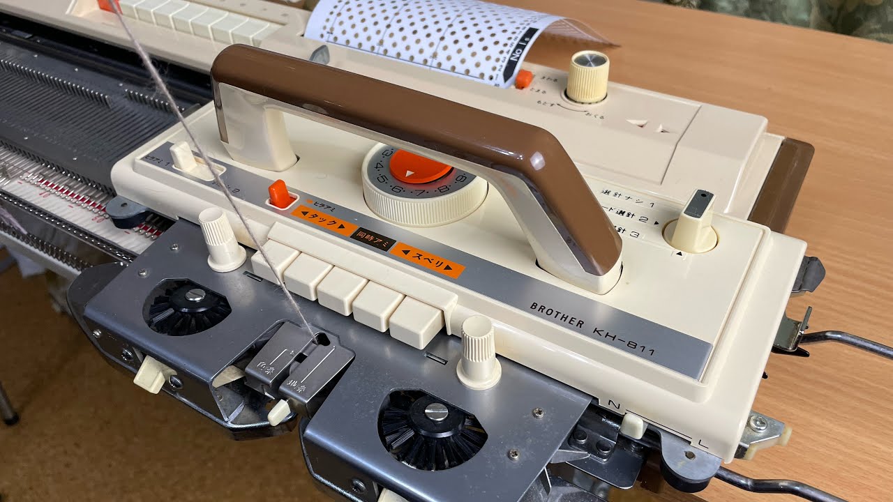 Продано. Brother KH811 японская вязальная машина