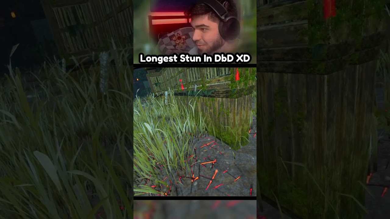 longest stun in dbd  #dbd #deadbydaylight #dbdshorts #gaming #dbdmeme #deadbydaylightsurvivor