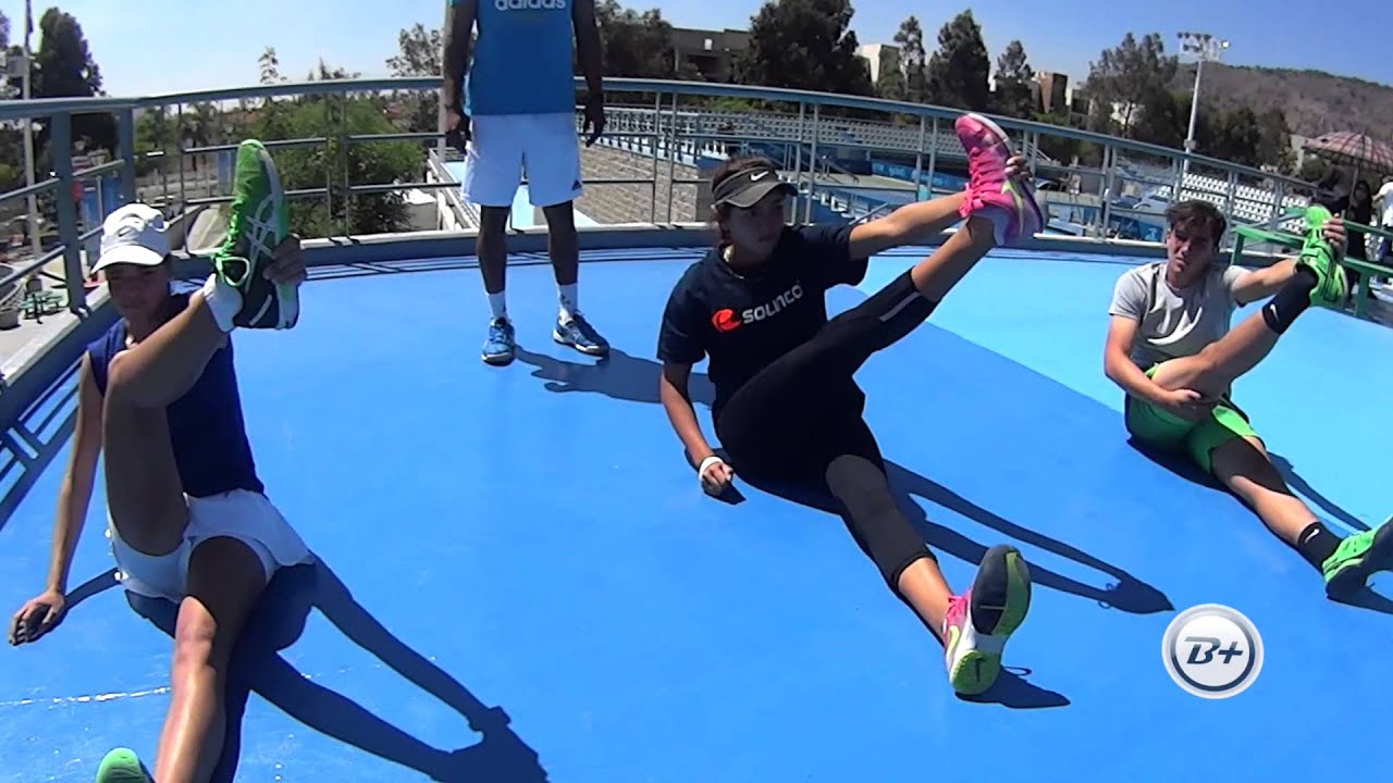 B+Berruti|Estiramientos pasivos en el TENIS después de una práctica