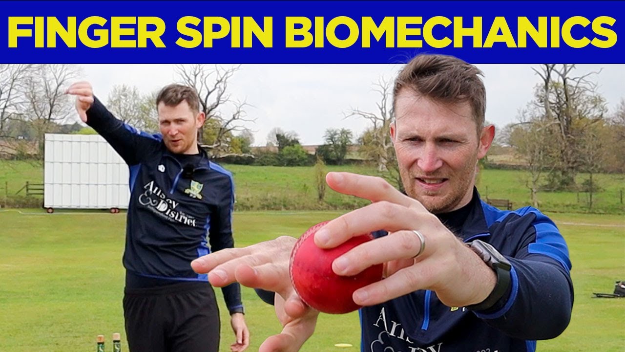 Finger Spin Bowling Biomechanics Cricket: How To Spin The Ball In Cricket With PROVEN Technique