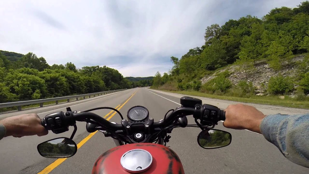 Harley Davidson 48: GoPro ride in Berea and Bighill