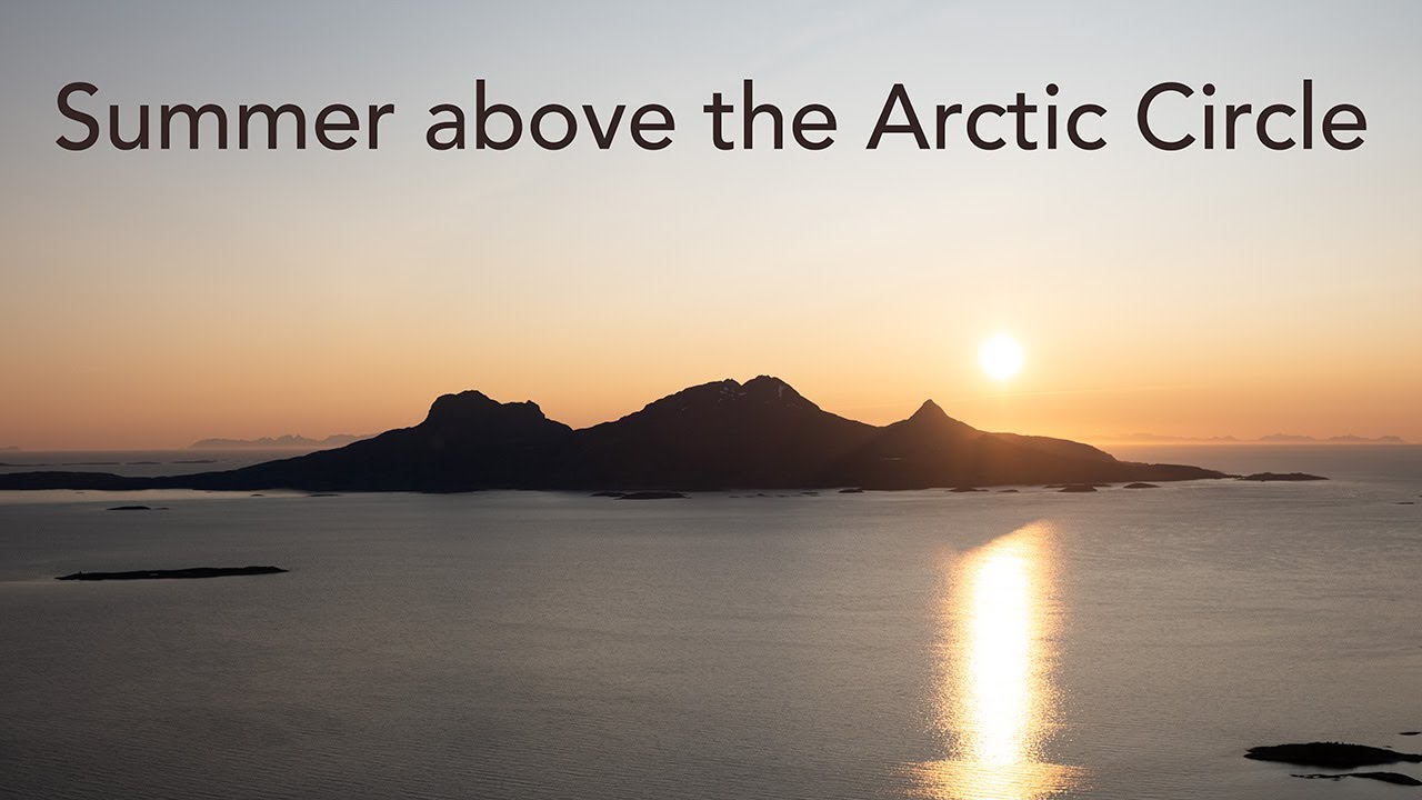 Summer above the Arctic Circle