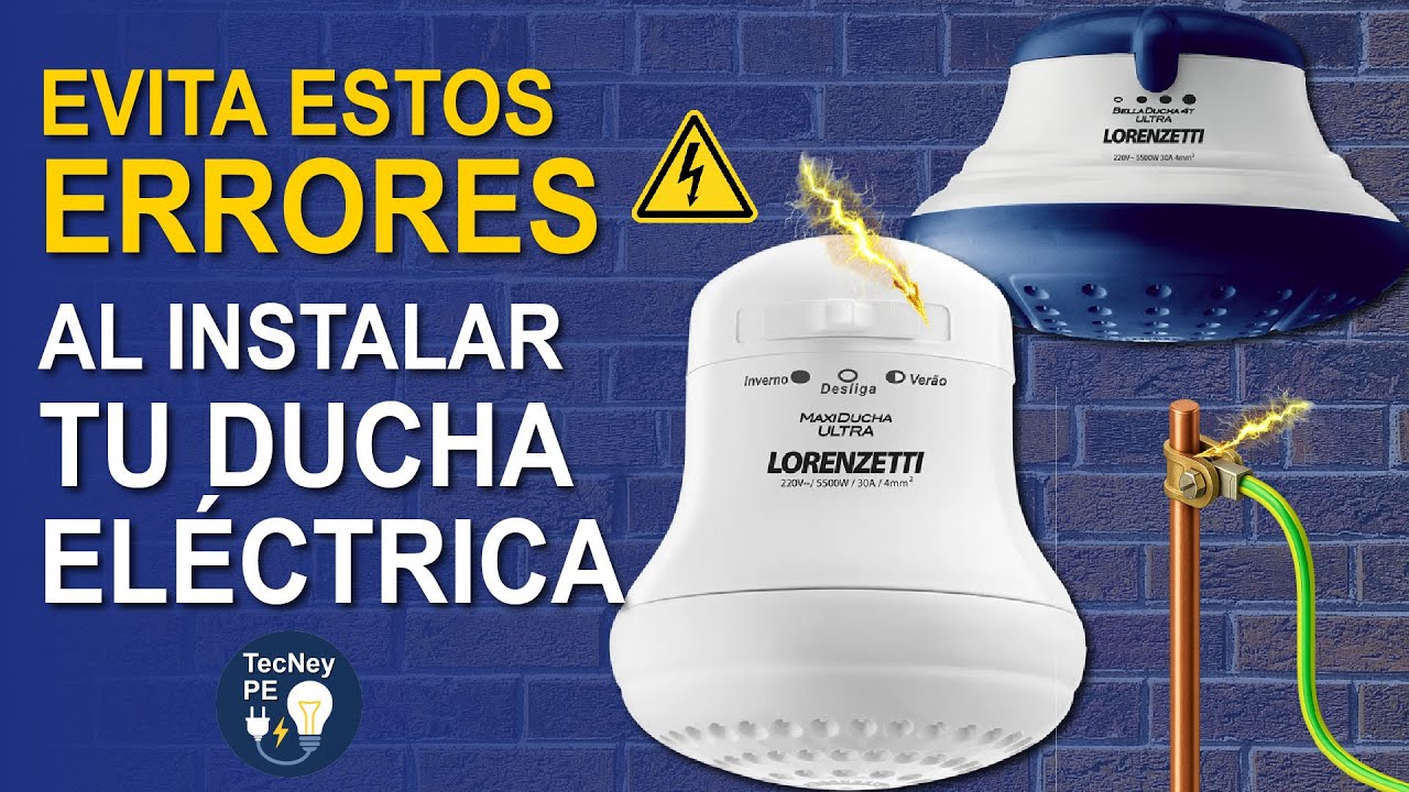 Evita estos Errores al Instalar tu Ducha Eléctrica — Guía Segura
