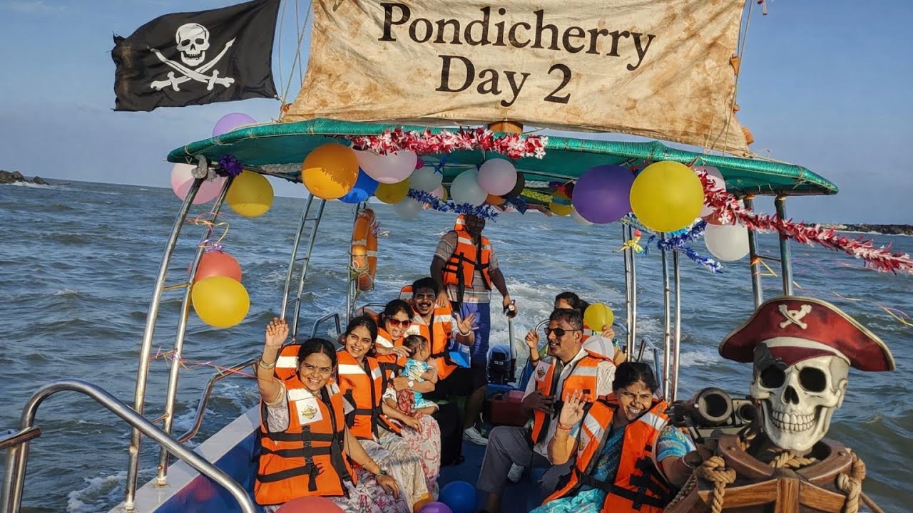 Pondicherry Daires - Day 2 || Form Kadapa to Pondy with Family #pondicherry #viral #fyp #shorts 