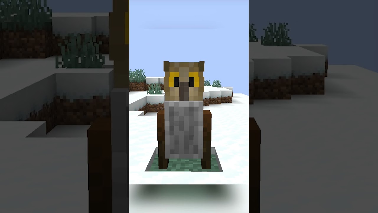 owl buildhack #minecraft