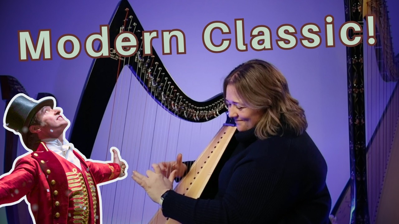 A Million Dreams from The Greatest Showman (Beginner Harp Arrangement - How To Harp Membership)