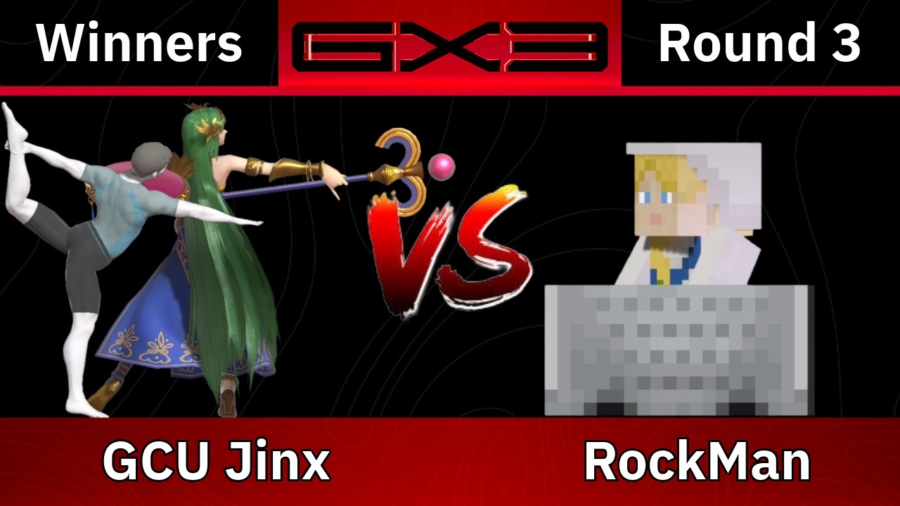 GCU Jinx (Wii Fit Trainer/Palutena) vs RockMan (Steve) -Winners Round 3- Ultimate Singles Genesis X3