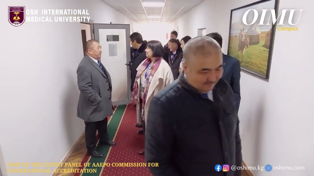 Video Glimpses - Visit of the Expert Panel of AAEPO Commission for International Accreditation.