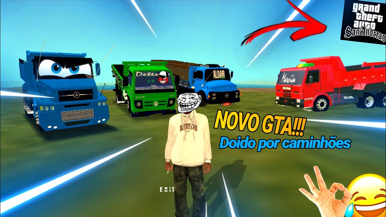 NOVO!!! GTA Doido por caminhões KKKKK