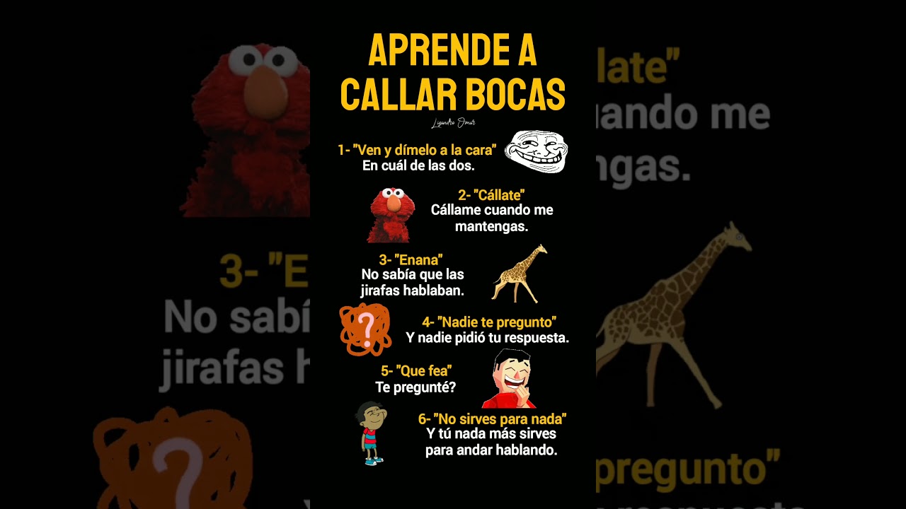 Aprende a callar bocas. #frases #mentalidad #psicologia #desarrollopersonal