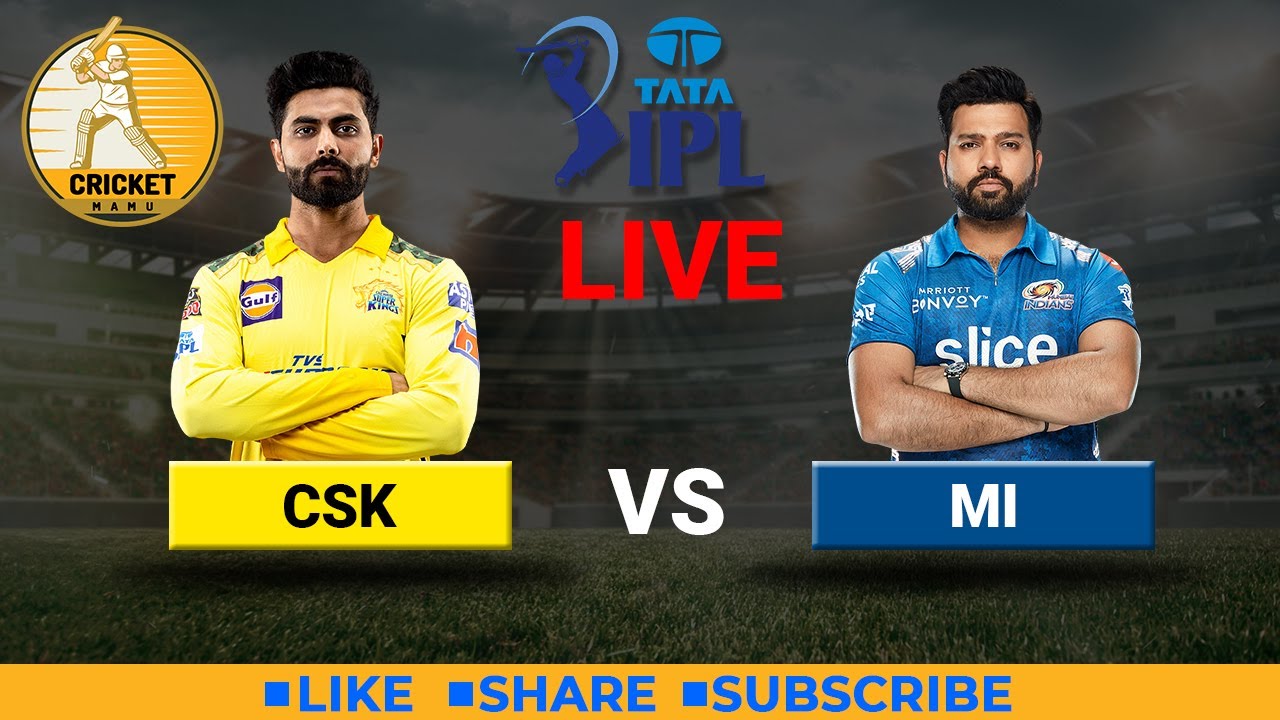 M.I. vs C.S.K | Live Hindi Co | IPL 2022  |C.S.K.  elected  to bowl |    D.Y. Patil   Stadium |