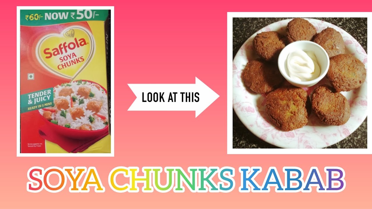 Soya Chunks kabab 😋 🤤 /You Can Try This Recipe in Ramadan in Iftar Time 😉 /#Yummy #viral #recipe