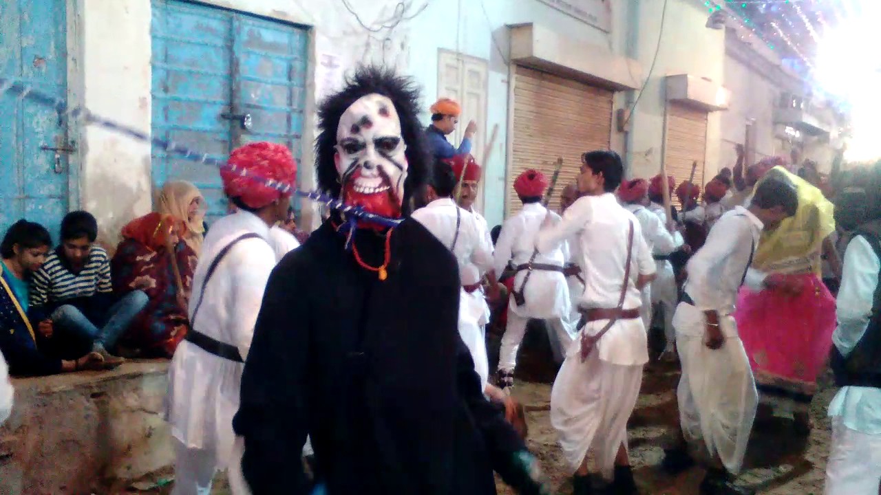 Rajaldesar ghindar dance 4 day राजलदेसर गींदड़ नृत्य 4 दिन