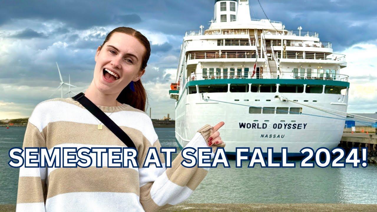 SEMESTER AT SEA MOVE IN + EMBARKATION ⚓️ FALL 2024